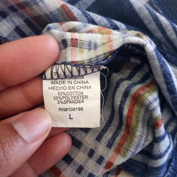 Love J Flannel Midway Button-Down Shirt - Picture 4 of 5